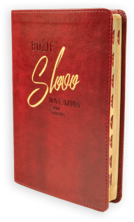 Nová zmluva, Žalmy a Príslovia, imitácia kože, tmavočervená, 2025