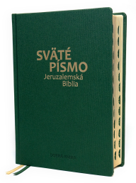 Jeruzalemská Biblia, veľký formát, zelená so zlatorezom, 2026